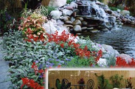 Landscape Design with pond