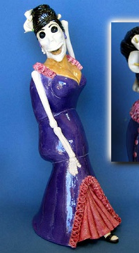 Lounge Act Day of the Dead Scupture