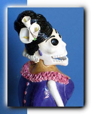 Day of the Dead Sculpture Detail