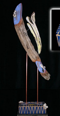 Long Ride Assemblage Sculpture