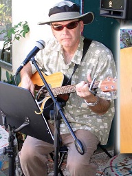 Bill plays the Beato Woods Center