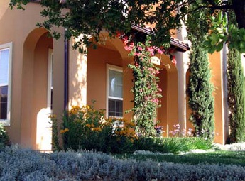 Tuscan style landscape design
